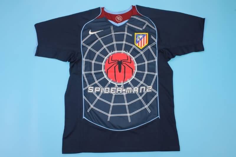 Atletico Madrid Soccer Jersey Away Retro Replica 2004/05