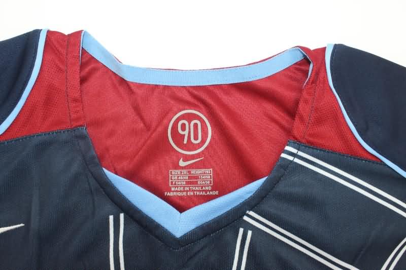 Atletico Madrid Soccer Jersey Away Long Sleeve Retro Replica 2004/05
