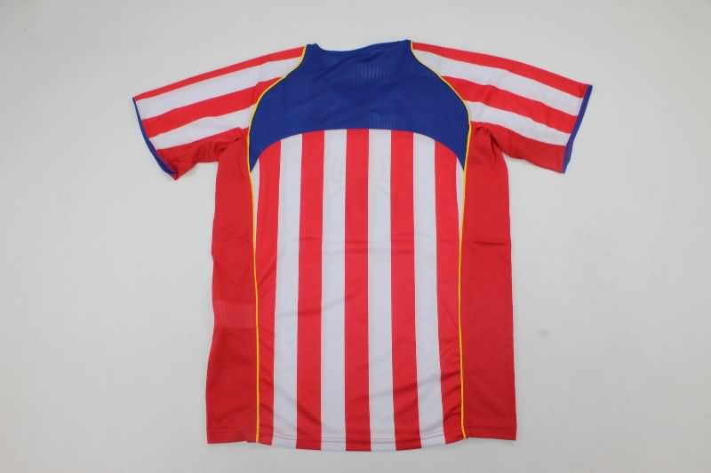 Atletico Madrid Soccer Jersey Home Retro Replica 2004/05