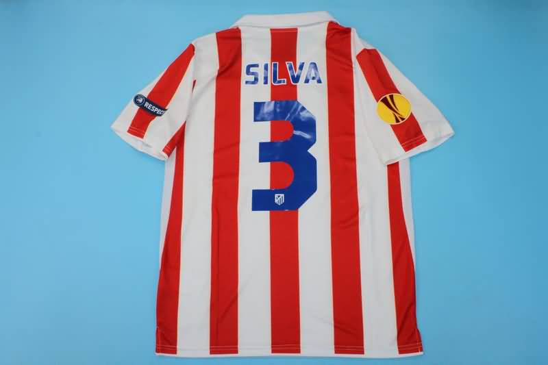 Atletico Madrid Soccer Jersey Home Retro Replica 2010/11