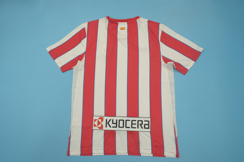 Atletico Madrid Soccer Jersey Home Retro Replica 2011/12