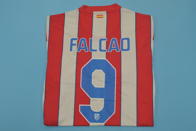 Atletico Madrid Soccer Jersey Home Retro Replica 2011/12