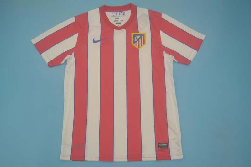 Atletico Madrid Soccer Jersey Home UCL Jersey Replica 2011/12