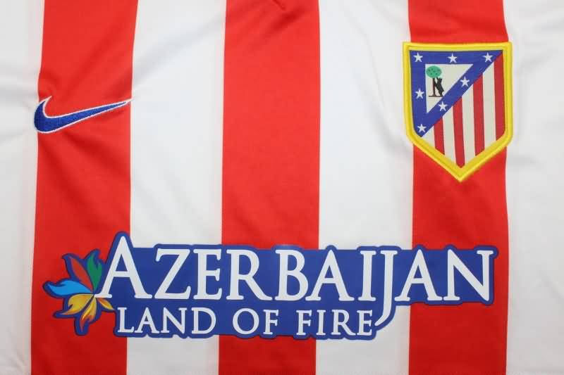 Atletico Madrid Soccer Jersey Home Retro Replica 2013/14