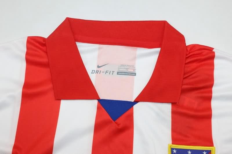 Atletico Madrid Soccer Jersey Home Retro Replica 2013/14