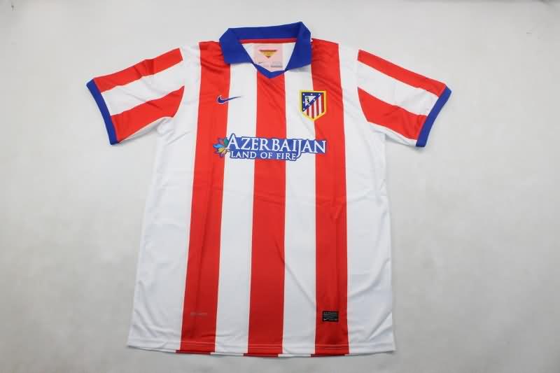 Atletico Madrid Soccer Jersey Home Retro Replica 2014/15