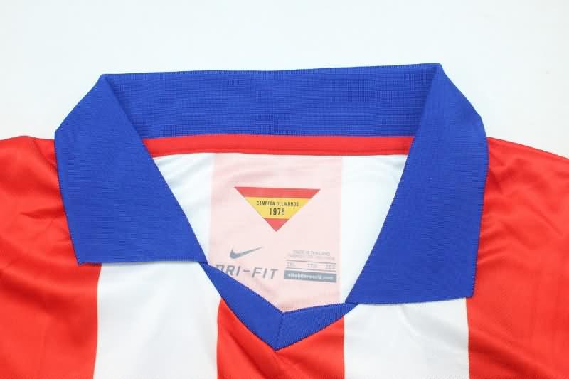 Atletico Madrid Soccer Jersey Home Retro Replica 2014/15