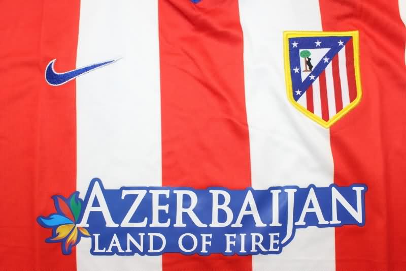 Atletico Madrid Soccer Jersey Home Retro Replica 2014/15