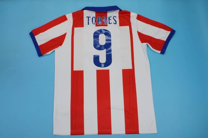 Atletico Madrid Soccer Jersey Home Retro Replica 2014/15