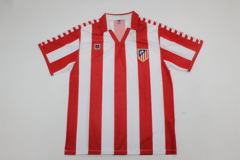 AAA Quality Atletico Madrid 1982/83 Home Retro Soccer Jersey