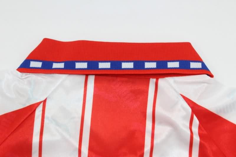 Atletico Madrid Soccer Jersey Home Retro Replica 1994/95