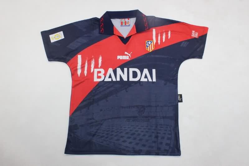Atletico Madrid Soccer Jersey Away Retro Replica 1996/97