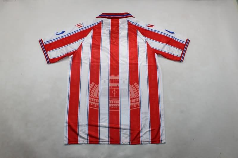 Atletico Madrid Soccer Jersey Home Retro Replica 1996/97