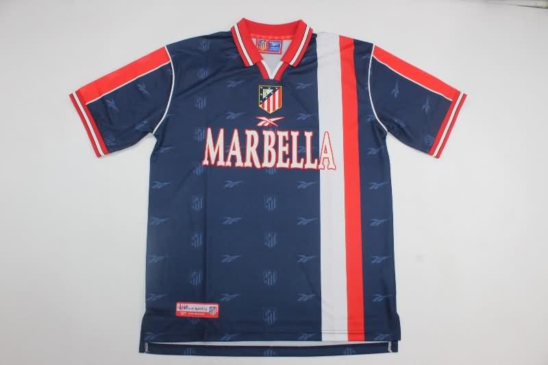 Atletico Madrid Soccer Jersey Away Retro Replica 1998/99