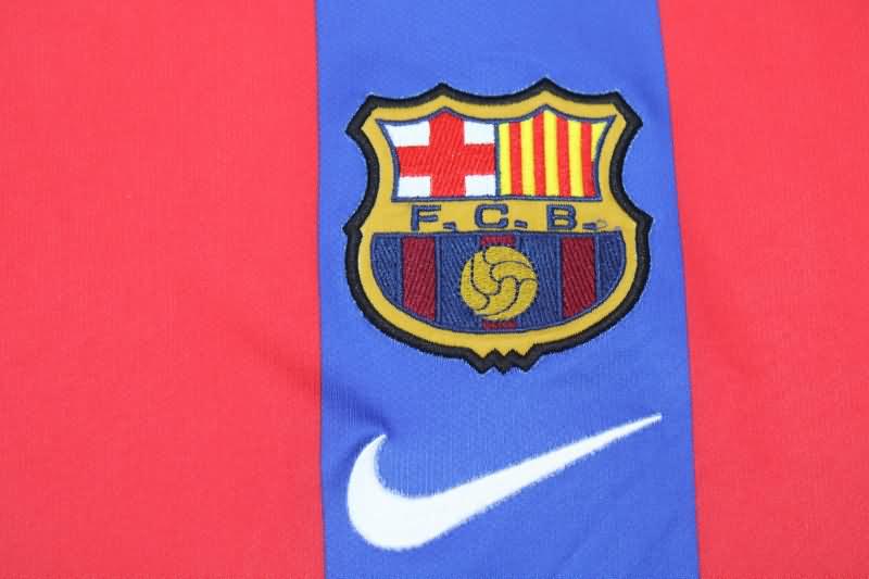 Barcelona Soccer Jersey Home Retro Replica 2001/02