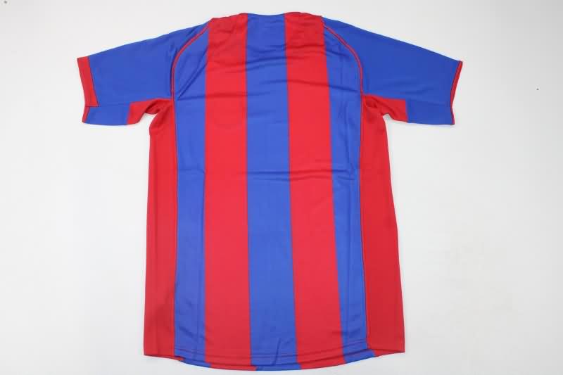 Barcelona Soccer Jersey Home Retro Replica 2004/05