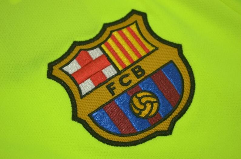 Barcelona Soccer Jersey Away Long Retro Replica 2005/06