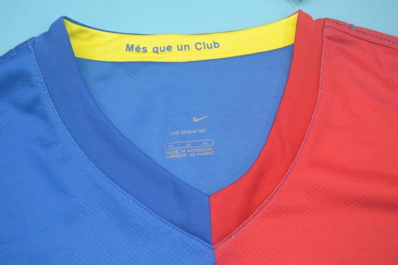 Barcelona Soccer Jersey Home Retro Replica 2006/07