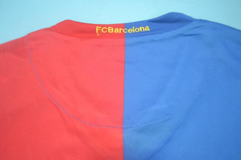 Barcelona Soccer Jersey Home Long Retro Replica 2006/07