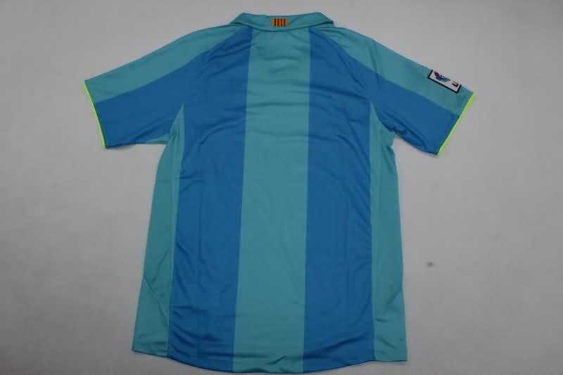 Barcelona Soccer Jersey Away Retro Replica 2007/08