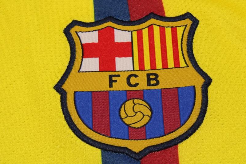 Barcelona Soccer Jersey Away Retro Replica 2008/09