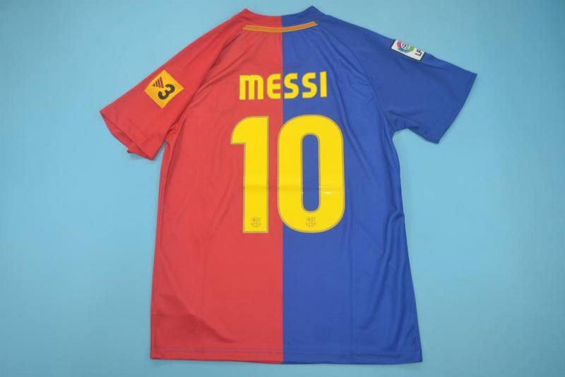 Barcelona Soccer Jersey Home Retro Replica 2008/09