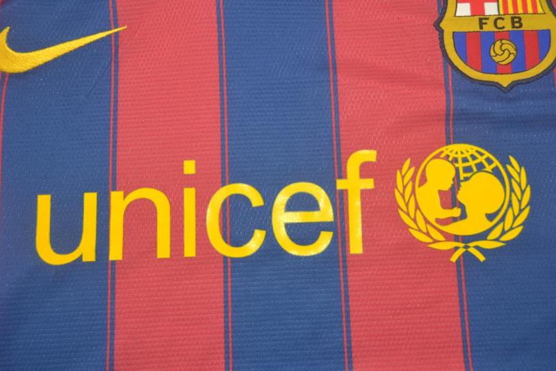 Barcelona Soccer Jersey Home Retro Replica 2009/10