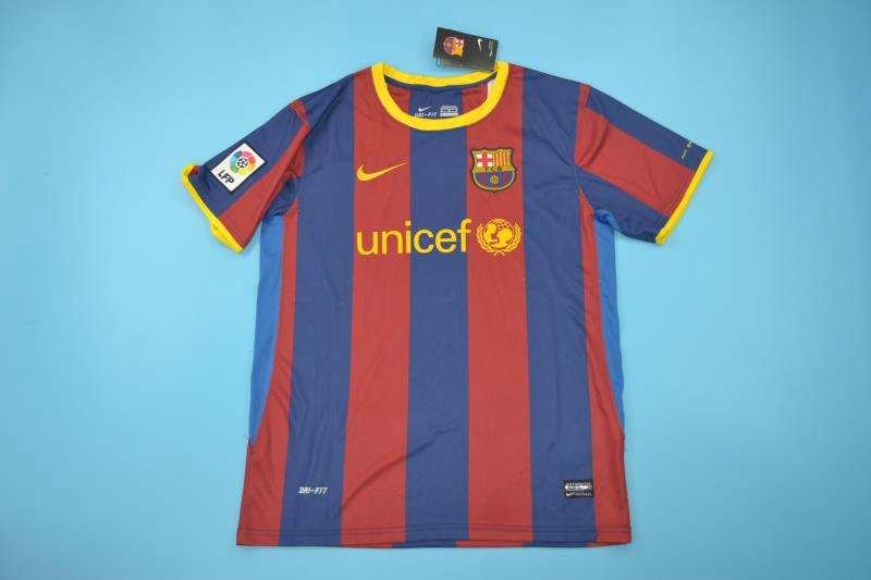 Barcelona Soccer Jersey Home Retro Replica 2010/11