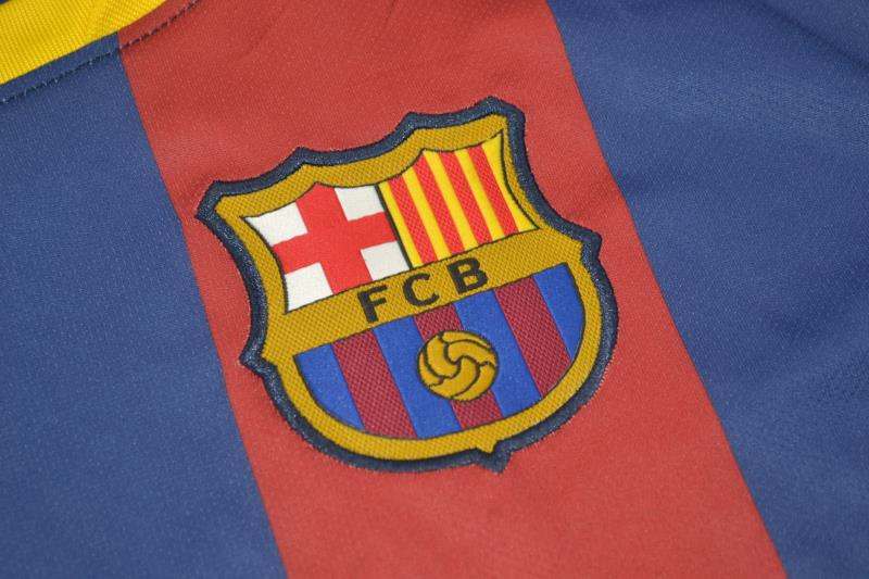 Barcelona Soccer Jersey Home Retro Replica 2010/11