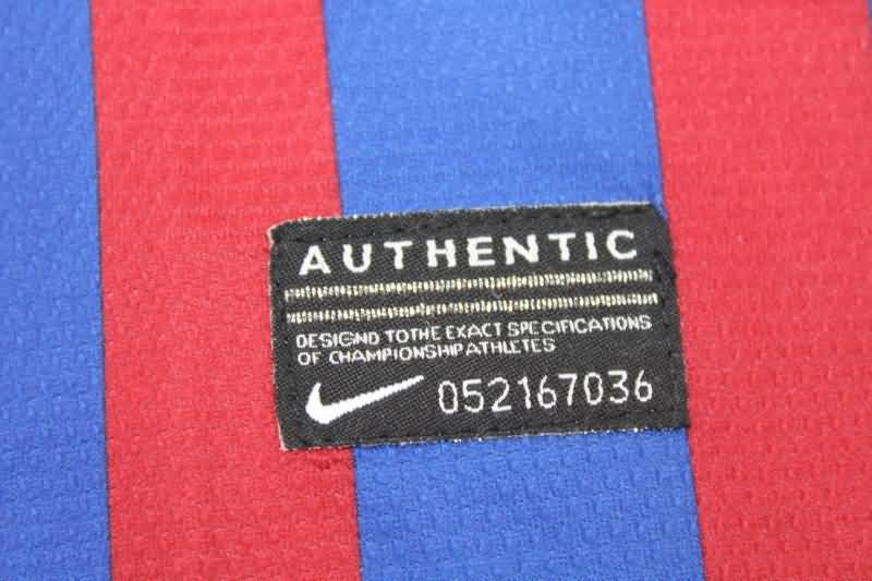 Barcelona Soccer Jersey Home Retro Replica 2011/12