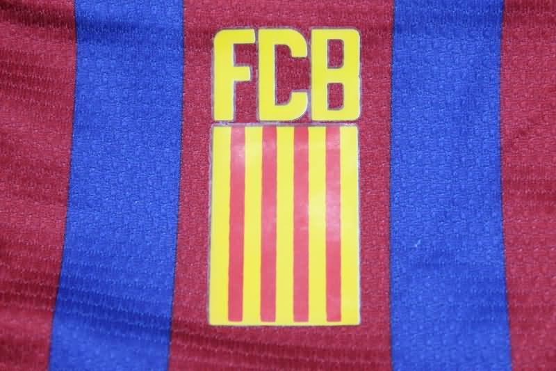 Barcelona Soccer Jersey Home Long Slevee Retro Replica 2011/12