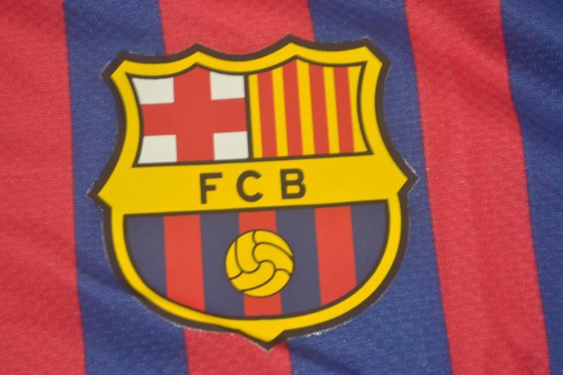 Barcelona Soccer Jersey Home Long (Player) 2011/12