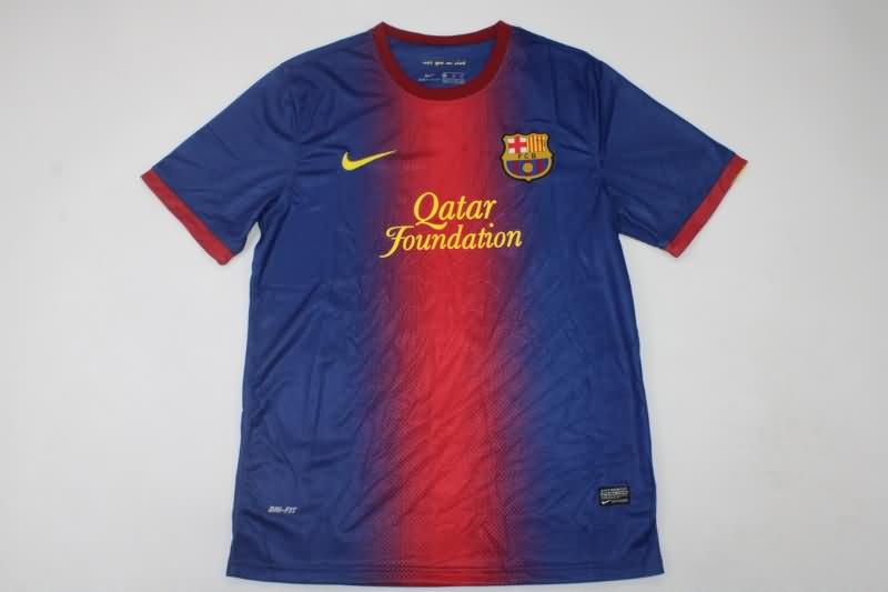 Barcelona Soccer Jersey Home Retro Replica 2012/13