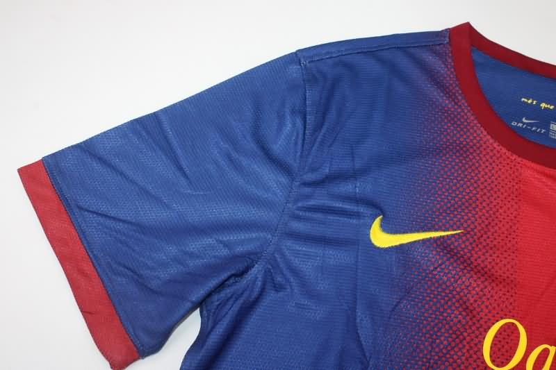 Barcelona Soccer Jersey Home Retro Replica 2012/13