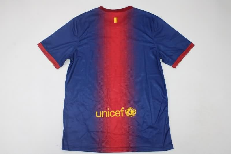 Barcelona Soccer Jersey Home Retro Replica 2012/13