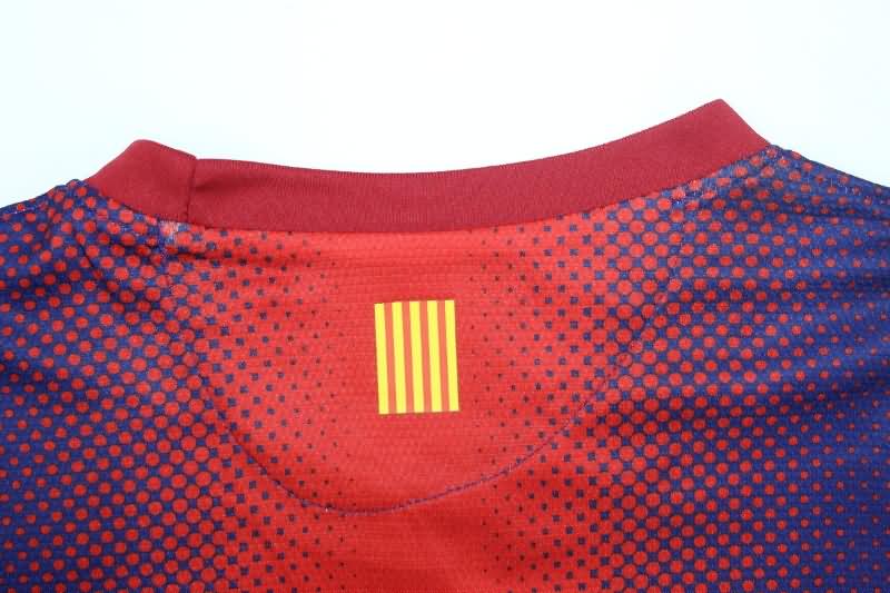 Barcelona Soccer Jersey Home Long Slevee Retro Replica 2012/13