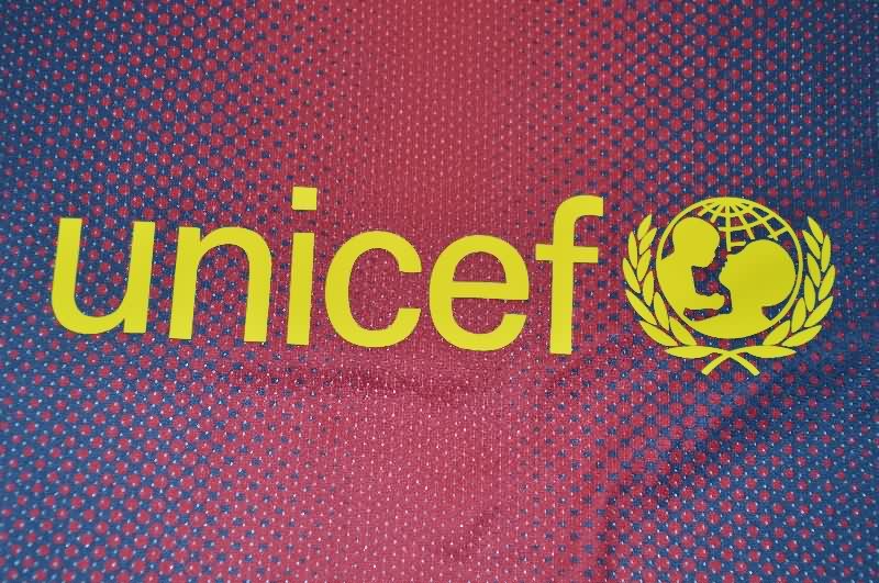 AAA Quality Barcelona 2012/13 Home Long Slevee Retro Soccer Jersey (Player)