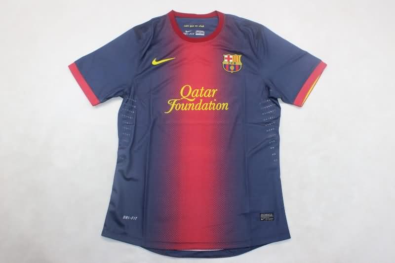 Barcelona Soccer Jersey Home Retro (Player) 2012/13