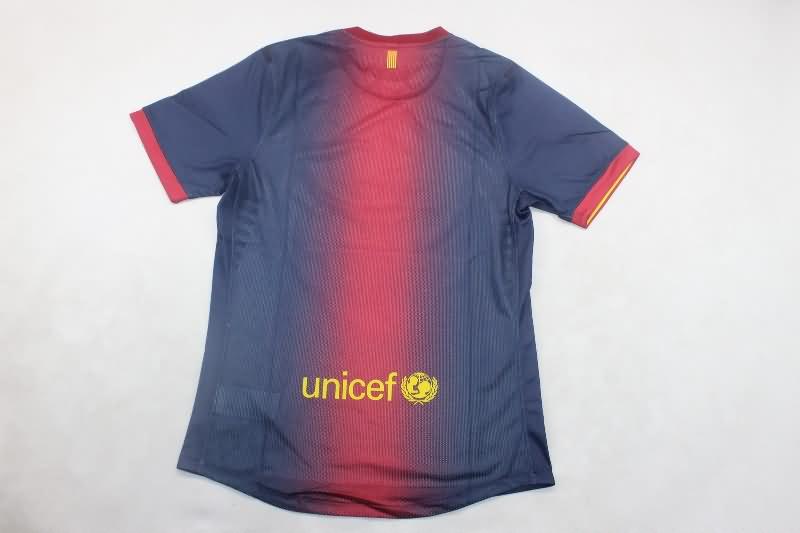 Barcelona Soccer Jersey Home Retro (Player) 2012/13