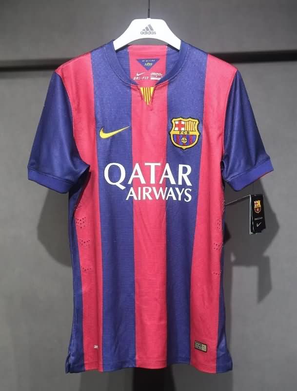 AAA Quality Barcelona 2014/15 Home Retro Soccer Jersey (Player)