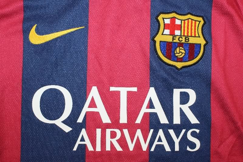 AAA Quality Barcelona 2014/15 Home Retro Soccer Jersey (Player)