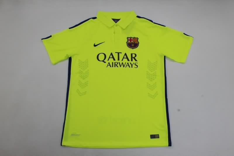 Barcelona Soccer Jersey Third Retro Replica 2014/15