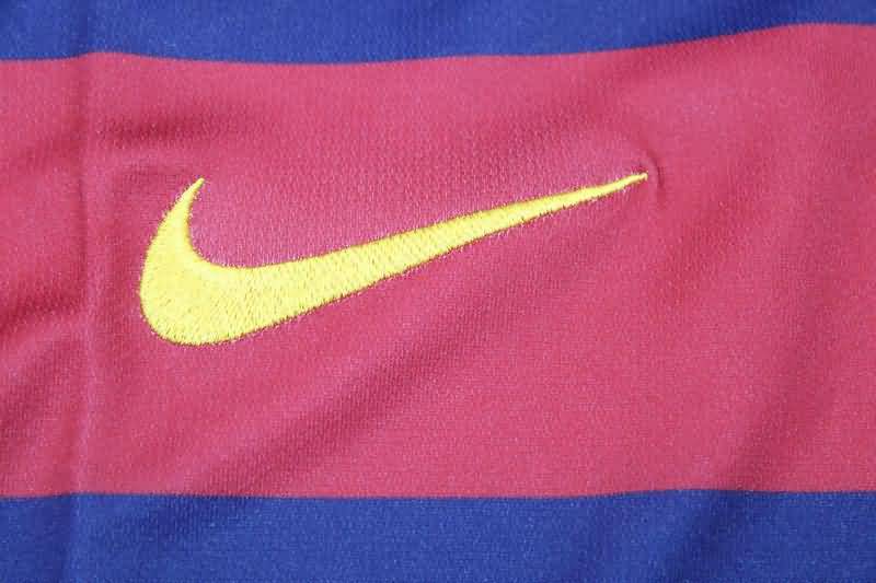 Barcelona Soccer Jersey Home Retro Replica 2015/16