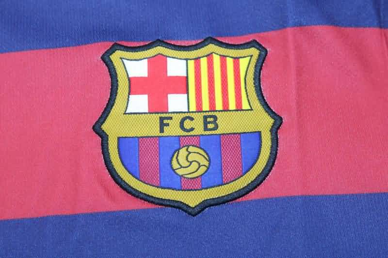 Barcelona Soccer Jersey Home Retro Replica 2015/16