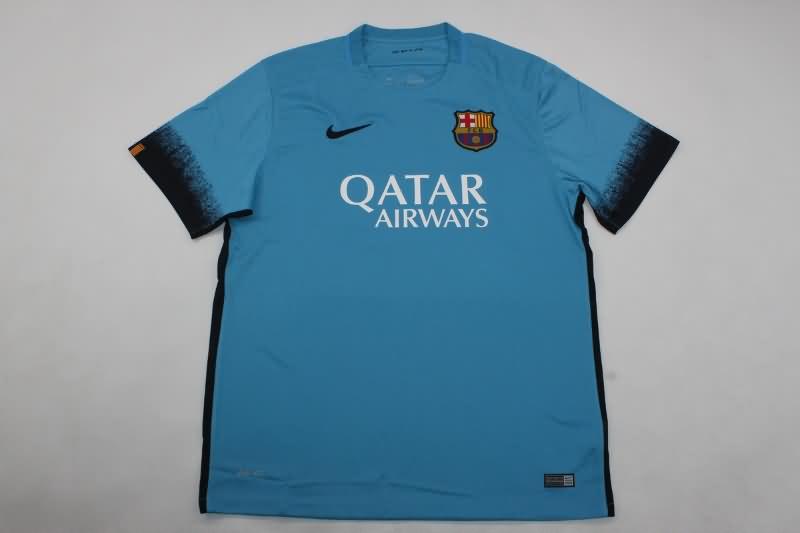 Barcelona Soccer Jersey Third Retro Replica 2015/16