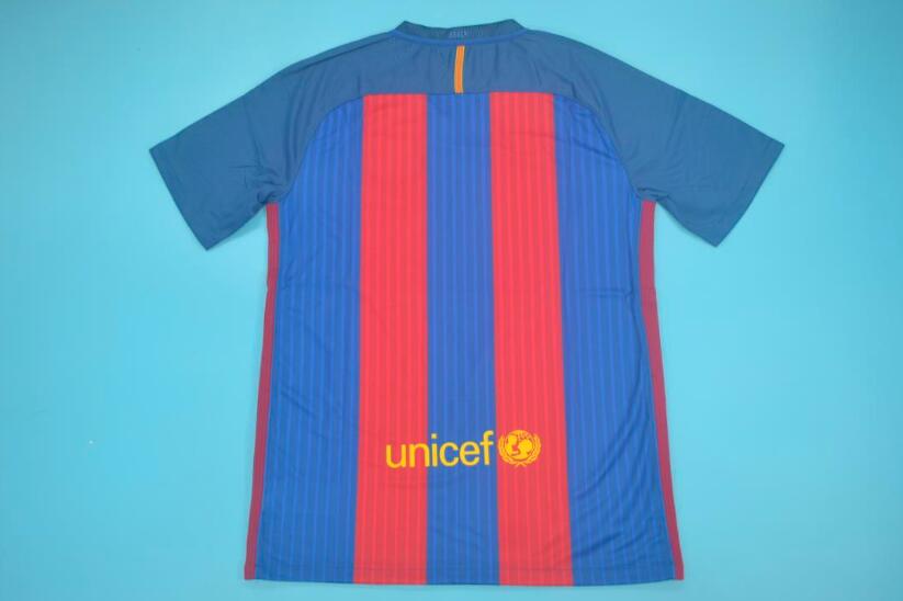 Barcelona Soccer Jersey Home Retro Replica 2016/17