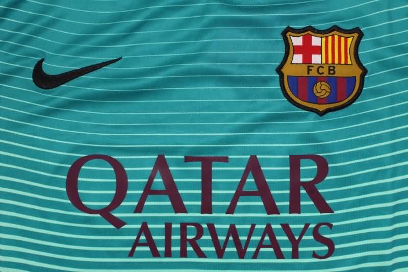 Barcelona Soccer Jersey Third Retro Replica 2016/17