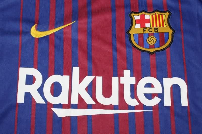 Barcelona Soccer Jersey Home Retro Replica 2017/18