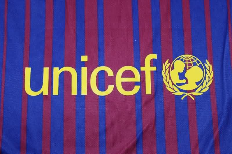 Barcelona Soccer Jersey Home Retro Replica 2017/18