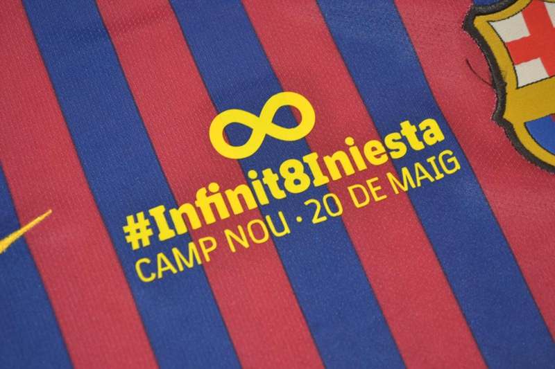 Barcelona Soccer Jersey Home Retro Replica 2018/19